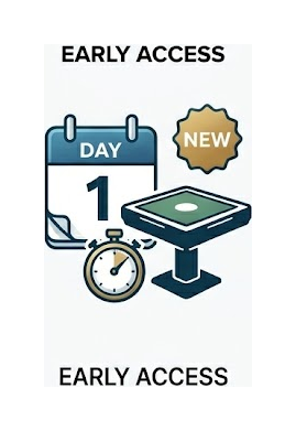 AUTOJONG Circle early access illustration showing priority access to new releases and limited editions